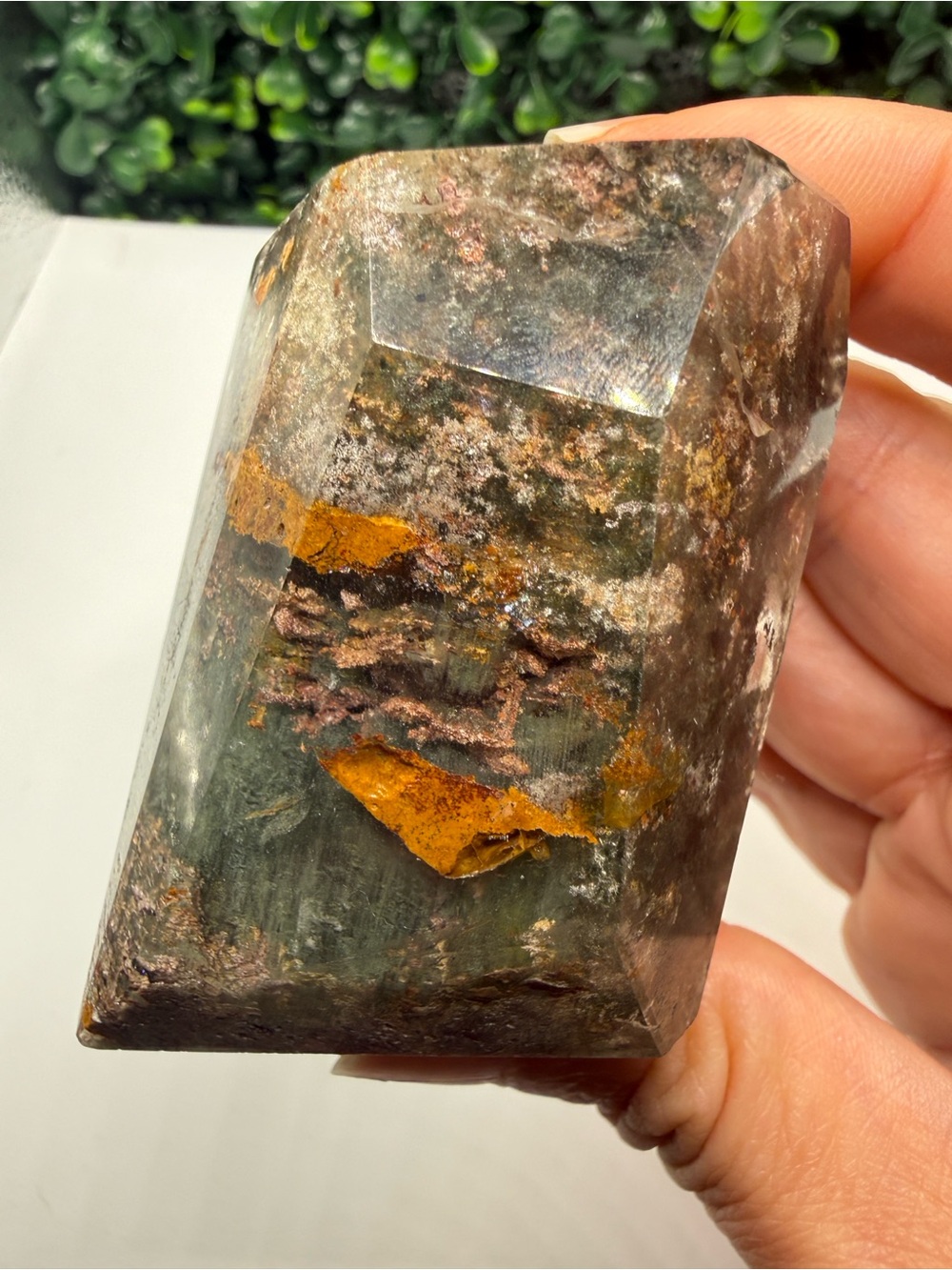 Garden (Lodolite) Quartz Freeform - Picture 8 of 10